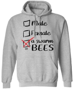 Male female a swarm of bees shirt 5 Male female a swarm of bees shirt 5