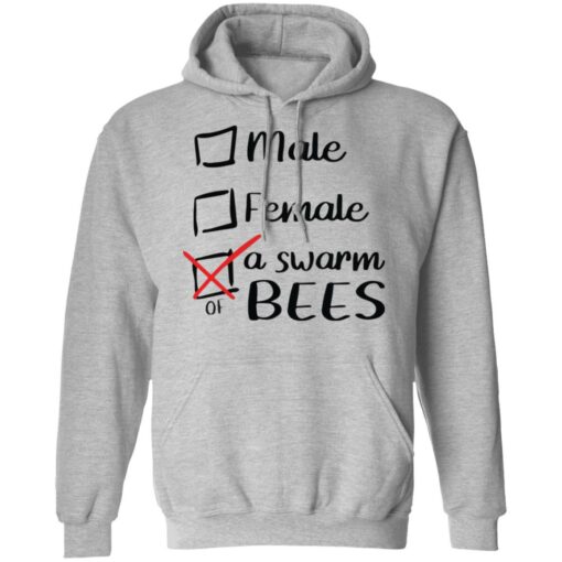 Male female a swarm of bees shirt