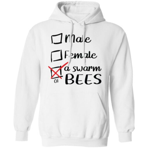 Male female a swarm of bees shirt