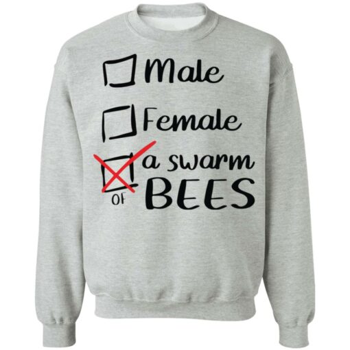 Male female a swarm of bees shirt