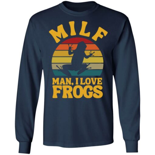 Milf man I love frogs vintage shirt