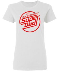 My 1st birthday as superhero dad shirt 2