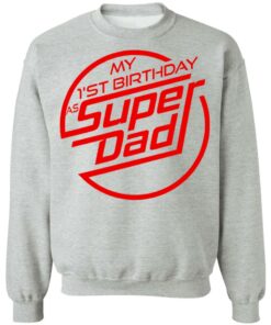 My 1st birthday as superhero dad shirt 7