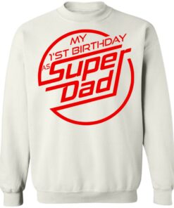 My 1st birthday as superhero dad shirt 8