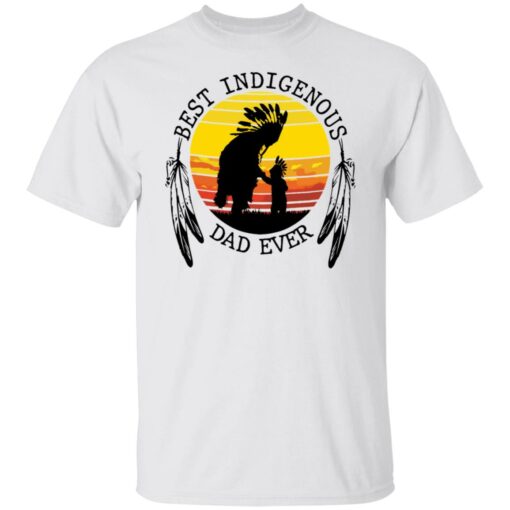 Native best indigenous dad ever vintage shirt