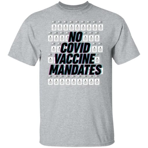 No covid vaccine mandates shirt