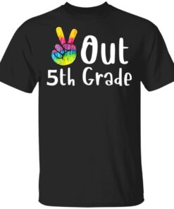 Peace out 5th grade shirt 9