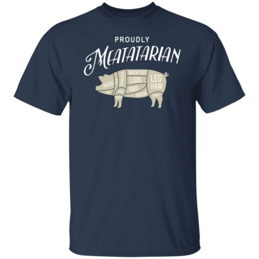 Pork proudly meatatarian shirt