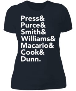 Press and Purce and Smith and Williams shirt 3 Press and Purce and Smith and Williams shirt 3