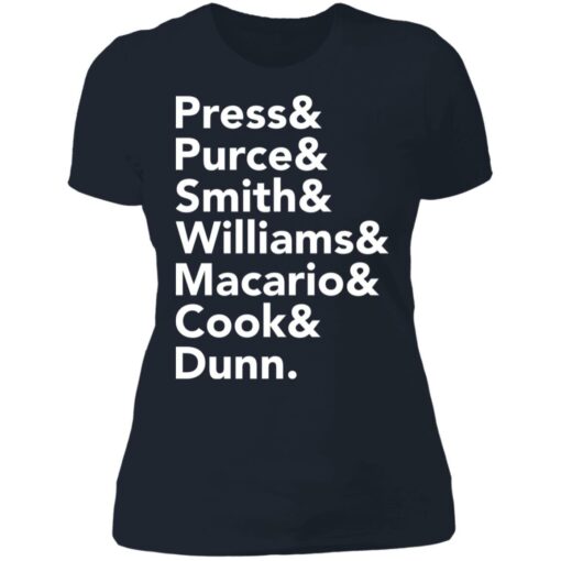 Press and Purce and Smith and Williams shirt