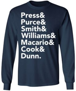 Press and Purce and Smith and Williams shirt 6 Press and Purce and Smith and Williams shirt 6