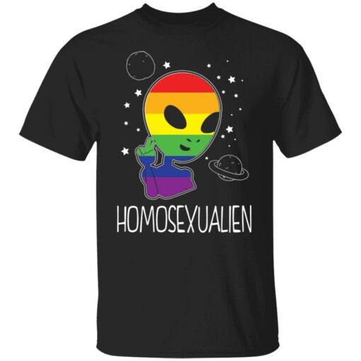 Pride LGBT alien homosexualien shirt