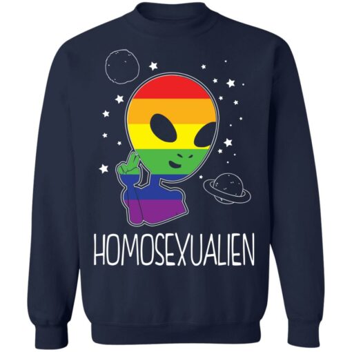 Pride LGBT alien homosexualien shirt