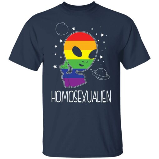 Pride LGBT alien homosexualien shirt