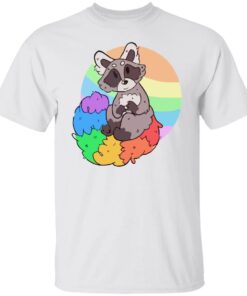 Raccoon rainbow shirt Raccoon rainbow shirt