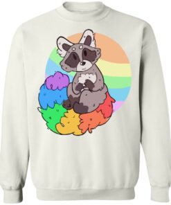 Raccoon rainbow shirt Raccoon rainbow shirt