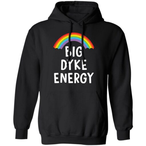 Rainbow big dyke energy shirt