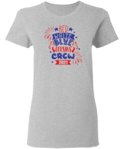 Red white blue cousin crew 2021 shirt 3