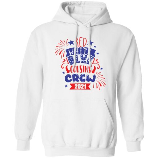 Red white blue cousin crew 2021 shirt