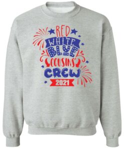 Red white blue cousin crew 2021 shirt 7