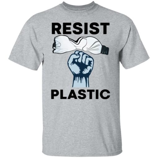 Resist plastic shirt