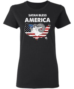 Satan bless America flag shirt 2 Satan bless America flag shirt 2