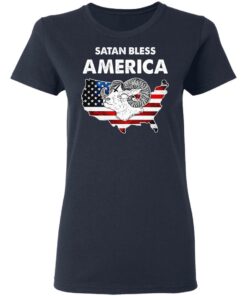 Satan bless America flag shirt 3 Satan bless America flag shirt 3