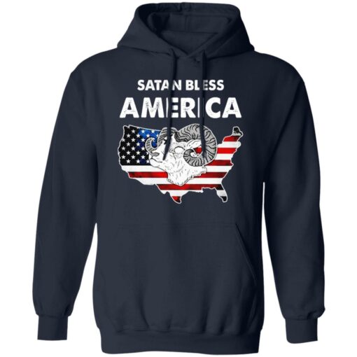 Satan bless America flag shirt