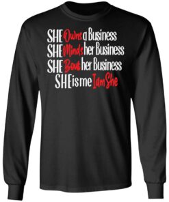 She owns a business she minds her business shirt 5