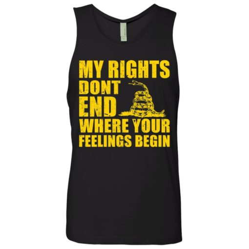 Snake my rights don’t end where your feelings begin shirt