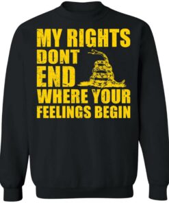 Snake my rights don’t end where your feelings begin shirt 5 Snake my rights don't end where your feelings begin shirt 4