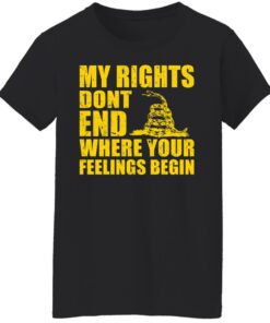Snake my rights don’t end where your feelings begin shirt 8 Snake my rights don't end where your feelings begin shirt 7