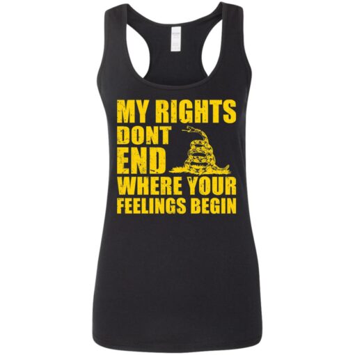 Snake my rights don’t end where your feelings begin shirt