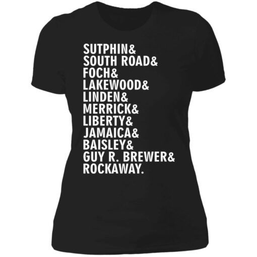 Sutphin and south road and foch and lakewood shirt