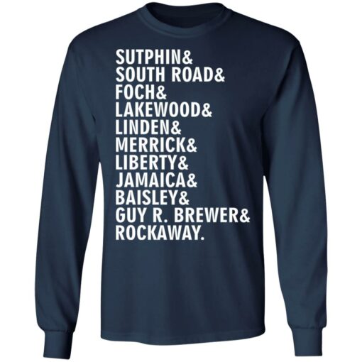 Sutphin and south road and foch and lakewood shirt