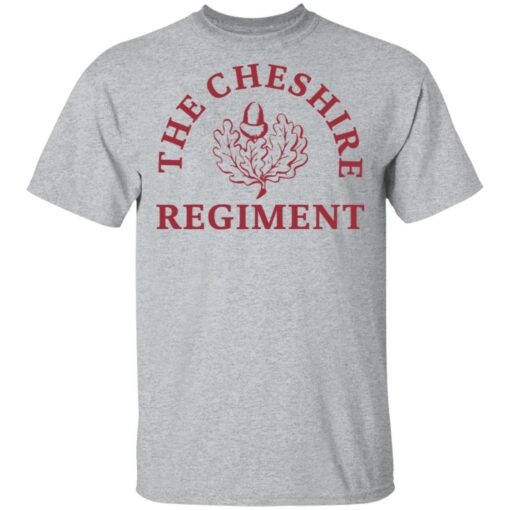 The cheshire regiment shirt