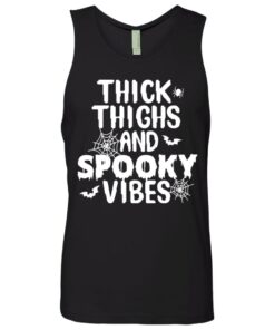 Thick thighs and spooky vibes shirt 11
