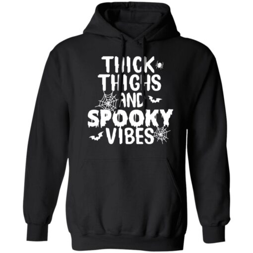 Thick thighs and spooky vibes shirt