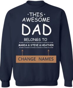 This awesome belongs to Maria and Steve and heather change names shirt 8 This awesome belongs to Maria and Steve and heather change names shirt 8