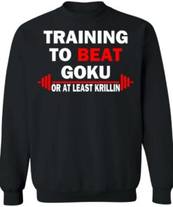 Training to beat goku on at least krillin shirt 9 Training to beat goku on at least krillin shirt 9
