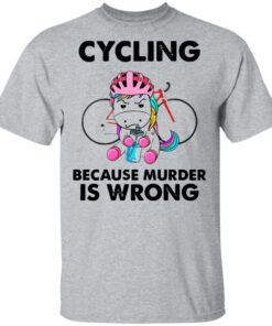 Unicorn because murder is wrong shirt Unicorn because murder is wrong shirt