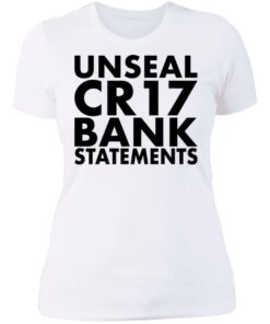 Unseal cr17 bank statements shirt 3 Unseal cr17 bank statements shirt 3
