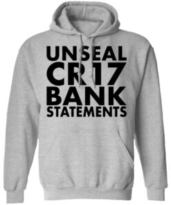 Unseal cr17 bank statements shirt 7 Unseal cr17 bank statements shirt 7