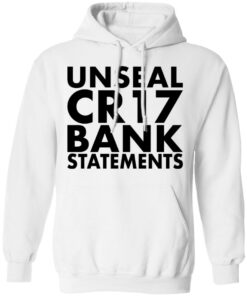 Unseal cr17 bank statements shirt 8 Unseal cr17 bank statements shirt 8