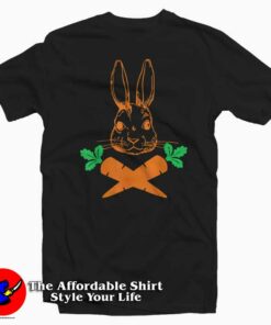 Easter Bunny with Carrot T-Shirt For Gift Easter Easter Bunny with Carrot T-Shirt For Gift Easter
