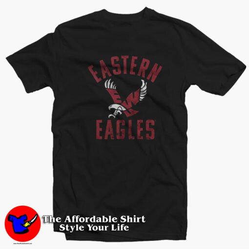 Eastern Washington University Eagles Logo T-shirt On Sale