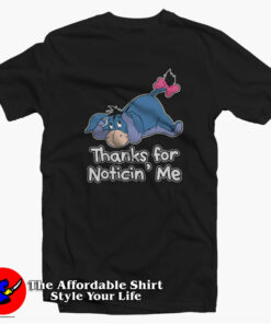 Eeyore Winnie The Pooh Cartoon Unisex T-Shirt On Sale Eeyore Winnie The Pooh Cartoon Unisex T-Shirt On Sale
