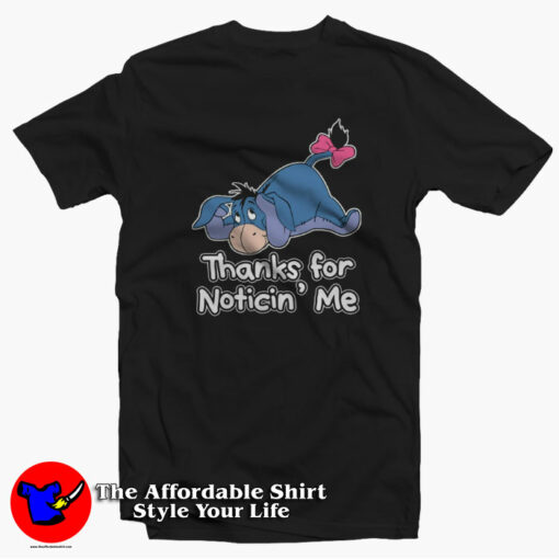 Eeyore Winnie The Pooh Cartoon Unisex T-Shirt On Sale