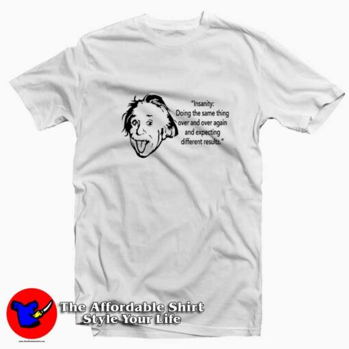 Einstein Insanity Meaning Boy’s Unisex T-shirt On Sale