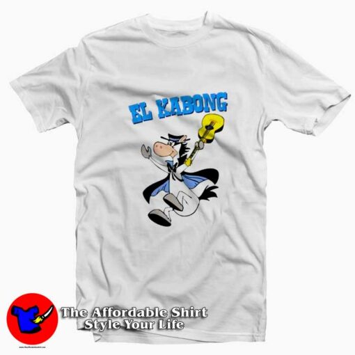 El Kabong Quickdraw Mcgraw Vintage Cartoon T-Shirt On Sale